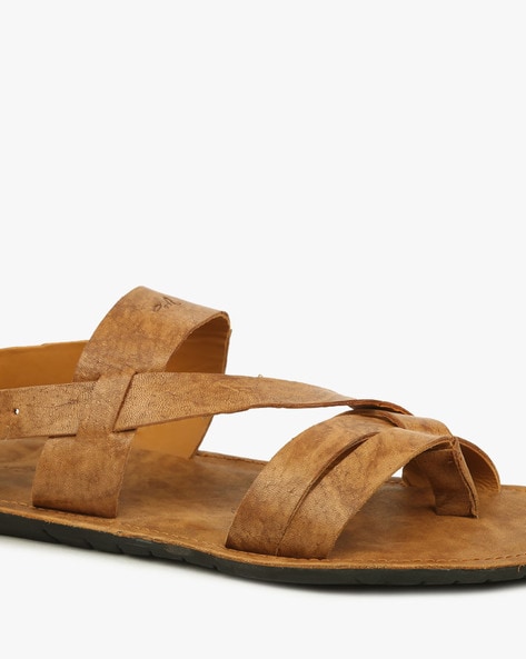 Buy Tan Sandals for Men by MARDI GRAS Online | Ajio.com