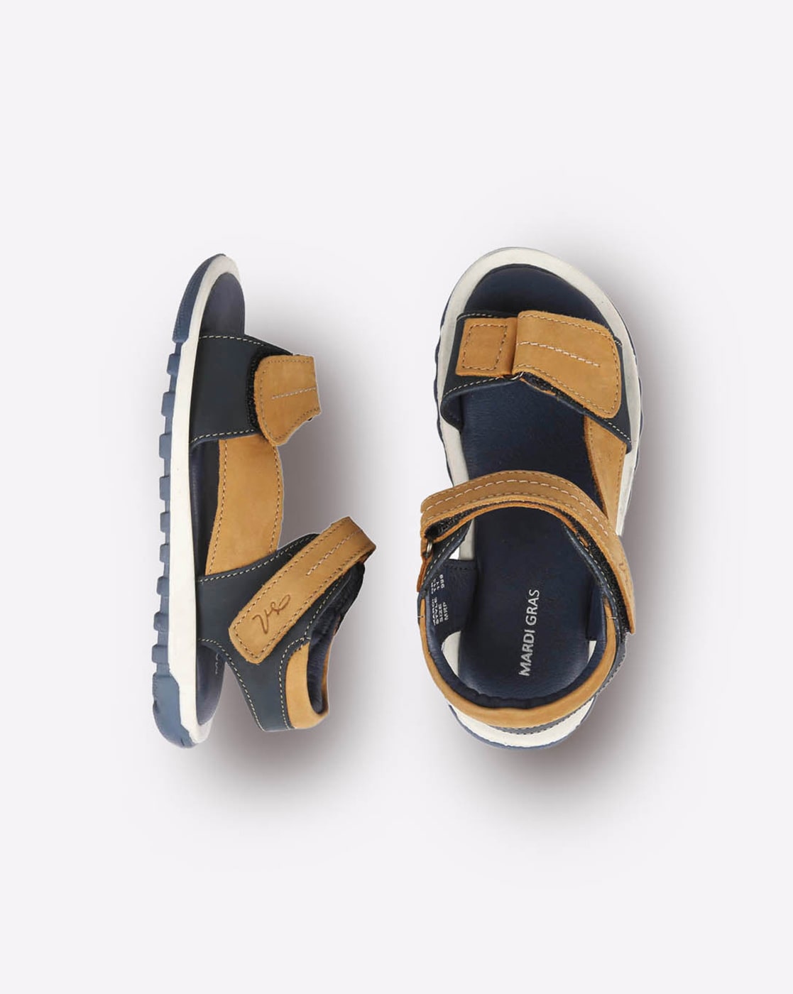 Buy Brown Casual Sandals for Men by MARDI GRAS Online | Ajio.com