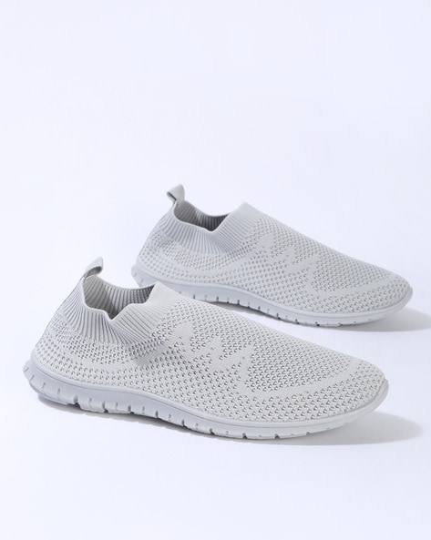 Mesh Slip-Ons with Pull-Up Tab