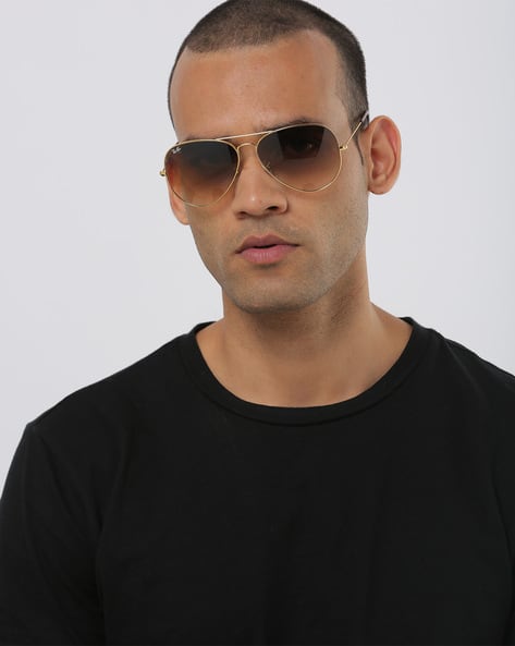aviator sunglasses on men