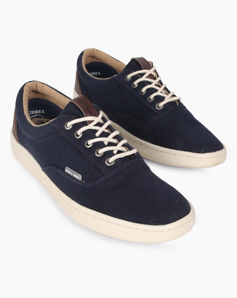 Navy Blue Casual Shoes for Men by Jack 