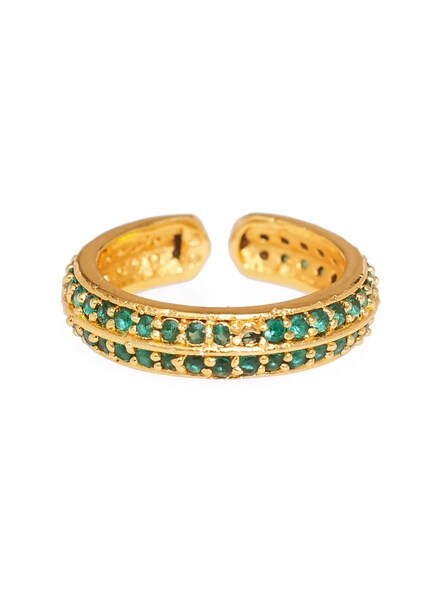 Buy Pipa Bella Golden Brass Casual Ring Online At Best Price @ Tata CLiQ