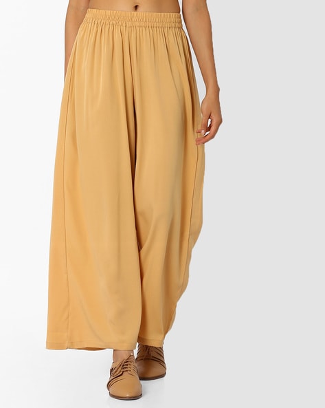 Palazzo Pants with Elasticated Waist Price in India