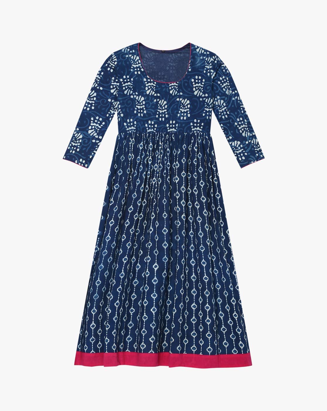 Indigo colour outlet frock