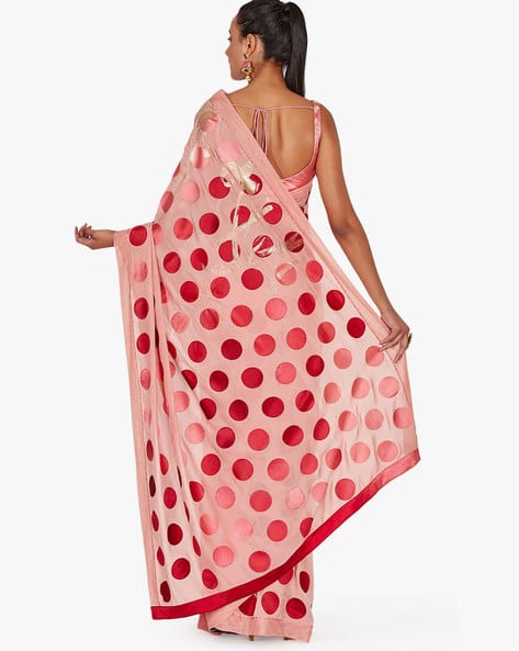 Buy Pink Sarees for Women by SATYA PAUL 
