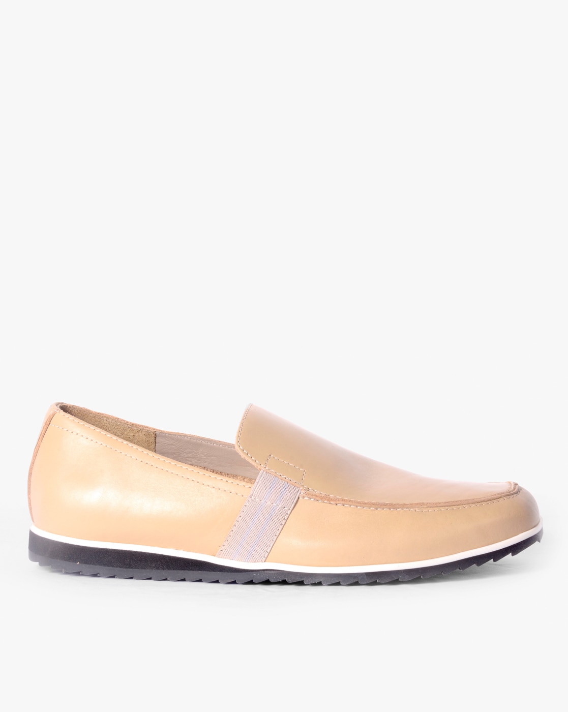 steve madden leather slip ons