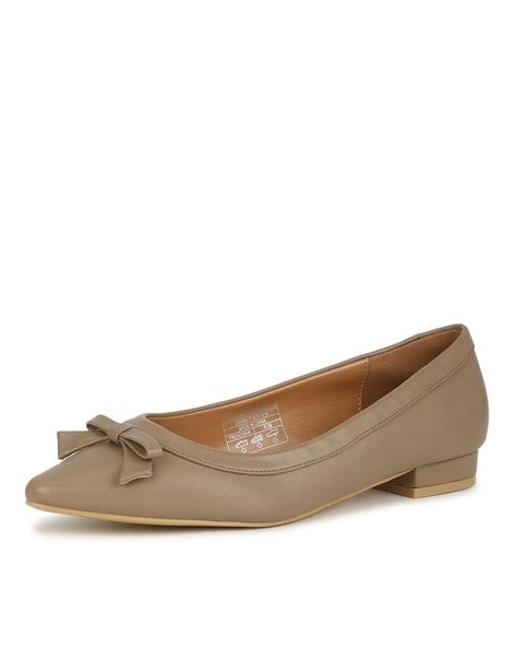 Allen Solly Ballerinas with Bow Accent