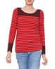 Regular Fit Full Sleeves Casual Top