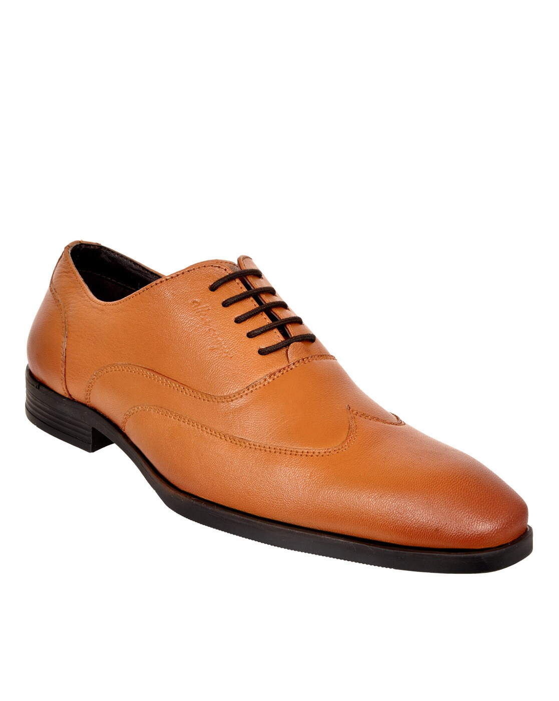 Buy Tan Formal Shoes for Men by Allen 