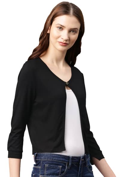 black shrug for ladies