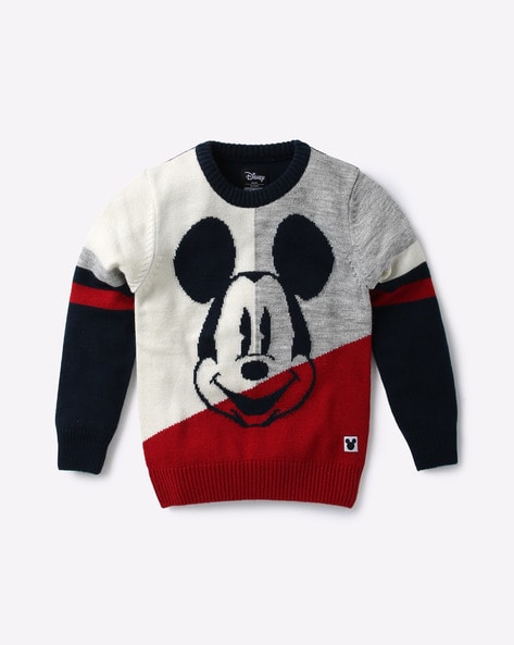 Mickey mouse knit on sale sweater