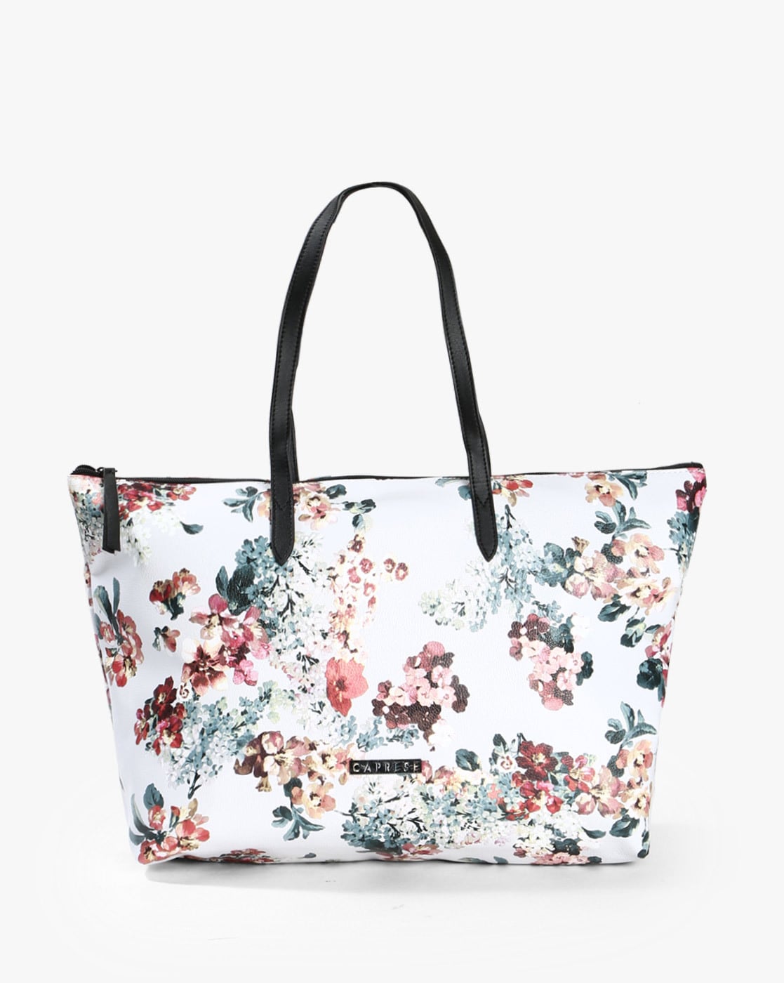 Buy Women's Guess All-Over Floral Print Tote Bag with Zipper Closure and  Coin Purse Online | Centrepoint KSA