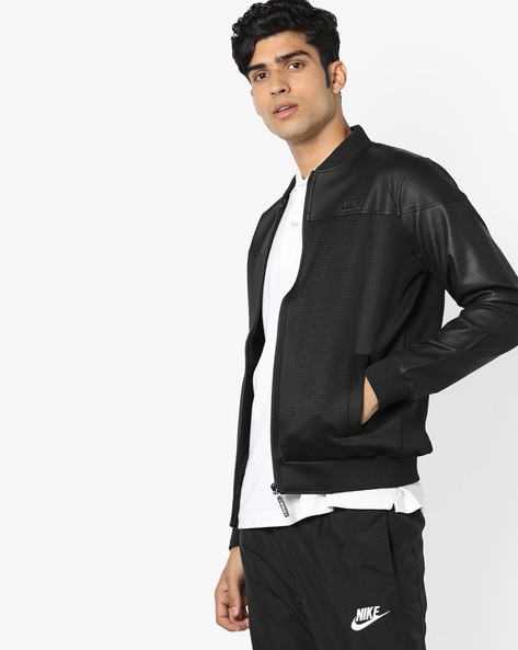 Spykar White Slim Fit Puffer Jacket