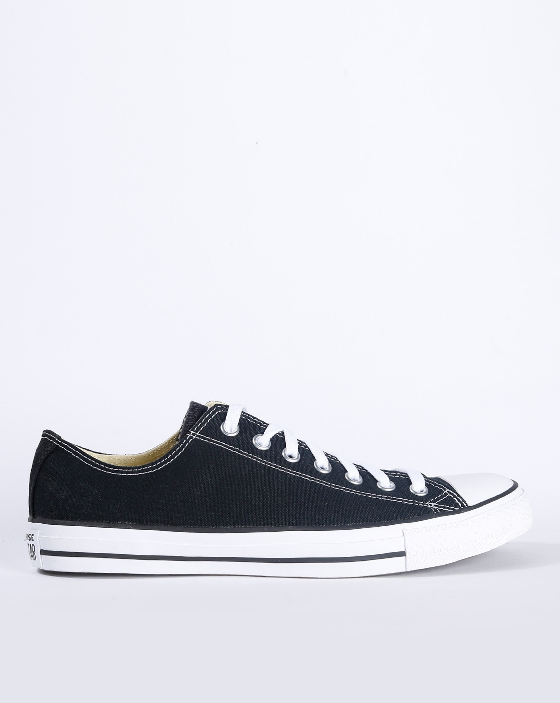 converse all star black canvas shoes