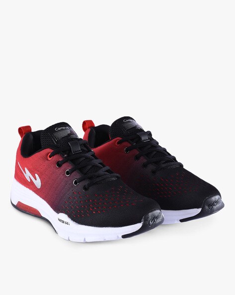 Buy Black \u0026 Red Sports Shoes for Men by 