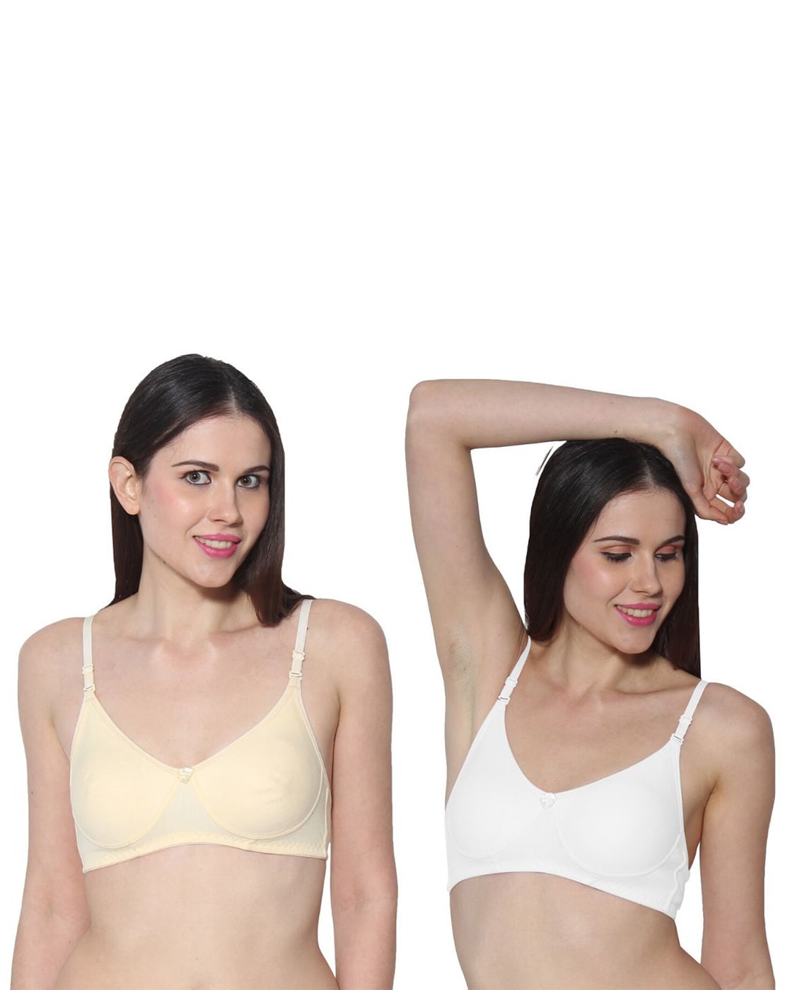 Cotton Non-Padded Julie Padded Bra Set, Plain at Rs 94/piece in New Delhi