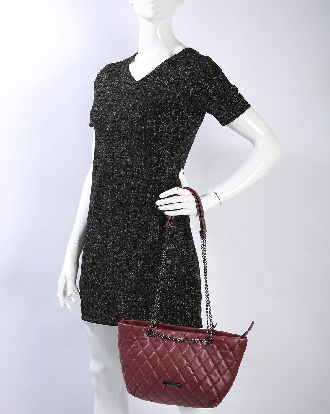 caprese maroon sling bag