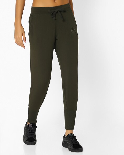 kappa olive track pants