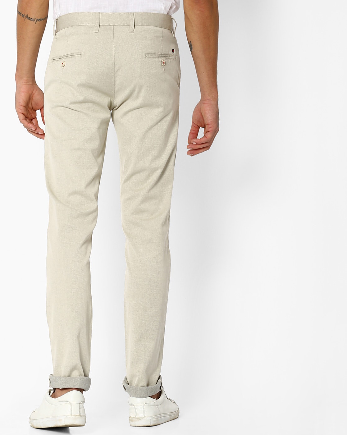 Buy United Colors of Benetton Kids Beige Textured Trousers for Boys  Clothing Online  Tata CLiQ