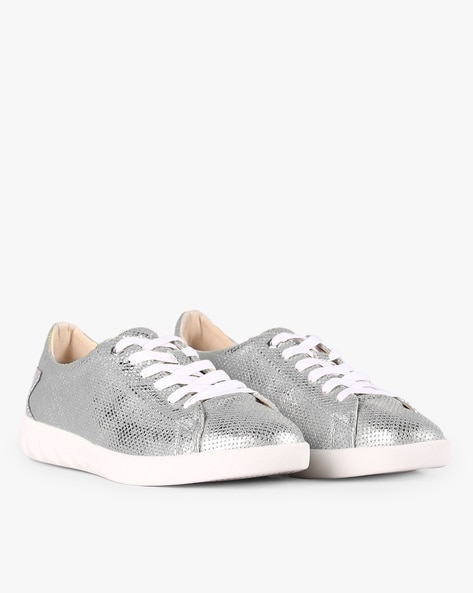 Buy Silver Sneakers For Men By Diesel Online Ajio Com