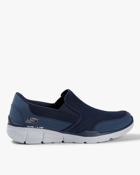 skechers navy blue sneakers