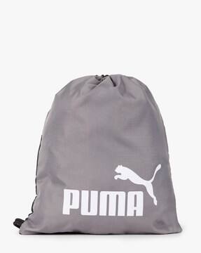 Drawstring Gym Bag with Signature Branding