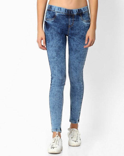 Buy Blue Jeans & Jeggings for Women by DNMX Online