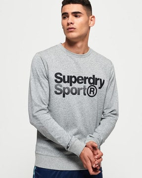 superdry crew neck sweatshirts