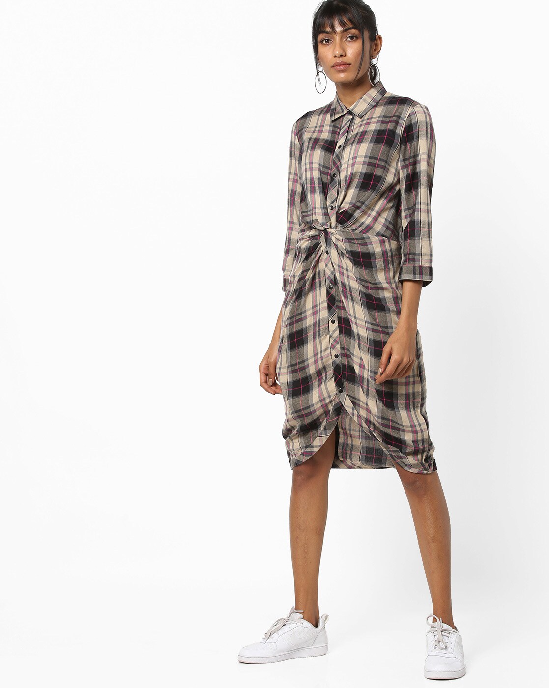 Buy Beige Dresses for Women by AJIO Online | Ajio.com