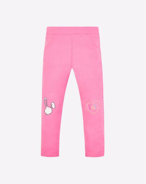pink leggings with pockets
