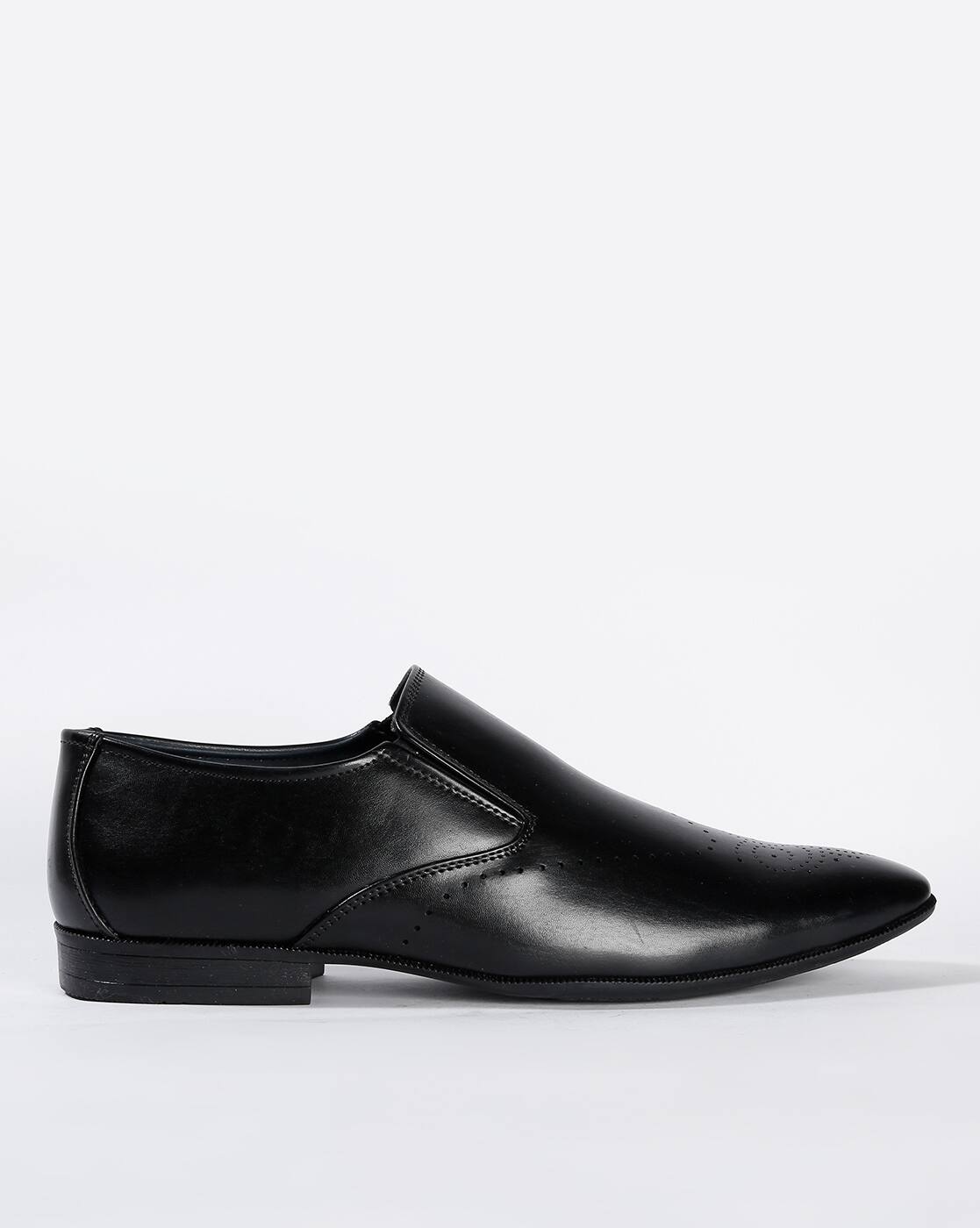 black semi formal shoes