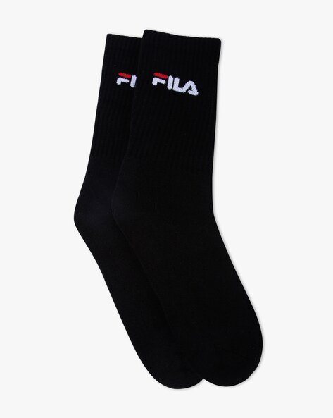 Buy Black Socks for Men by FILA Online Ajio
