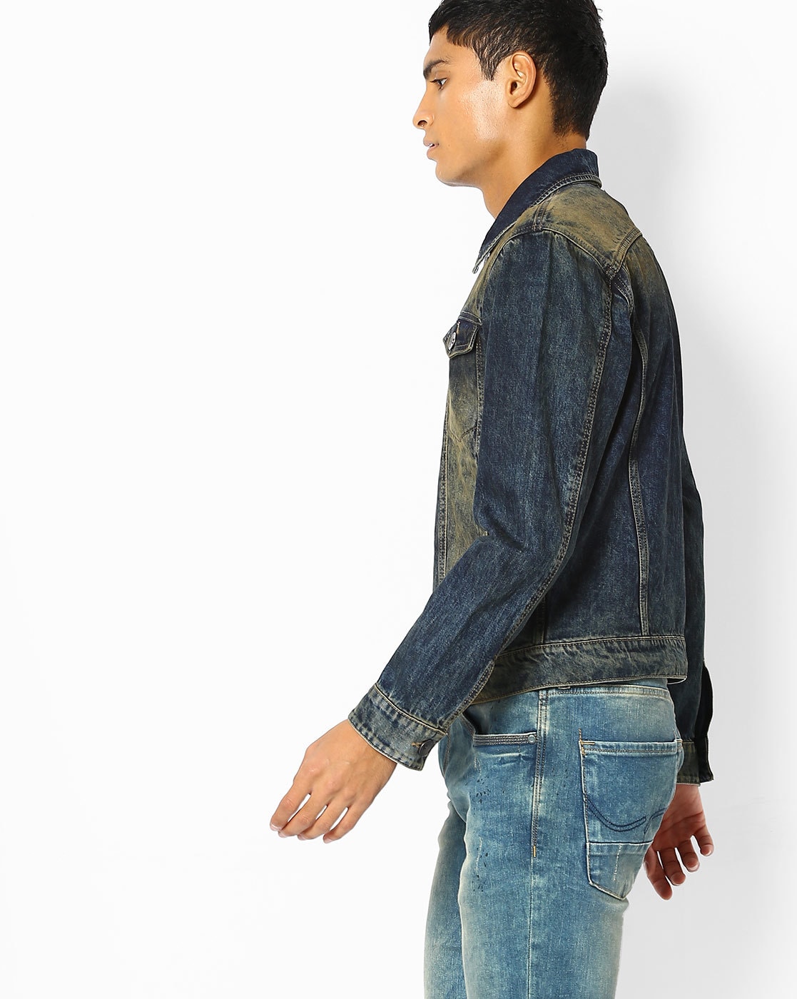 All saints clearance dexter denim jacket