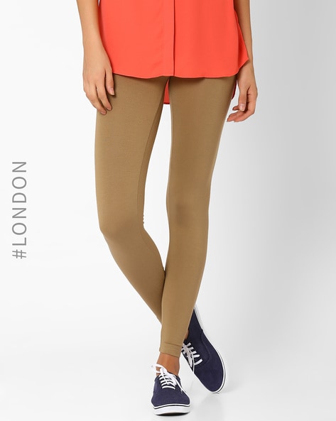 Buy Brown Leggings for Women by Marks & Spencer Online