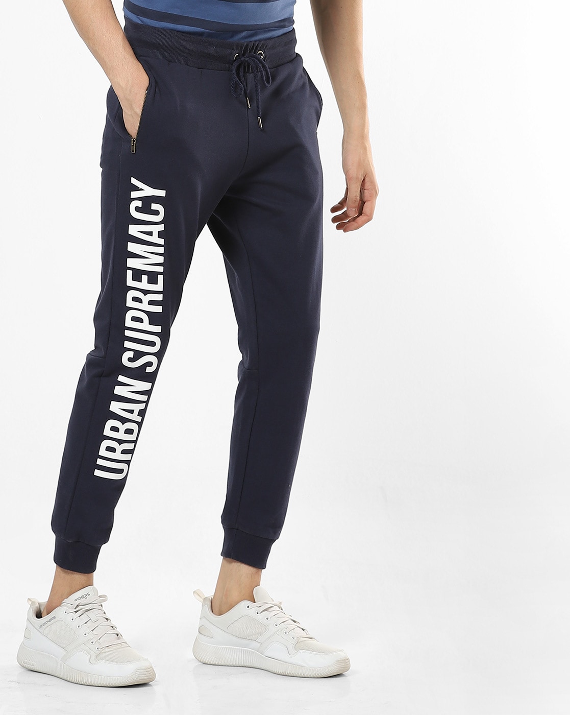 Cotton Joggers with Branding