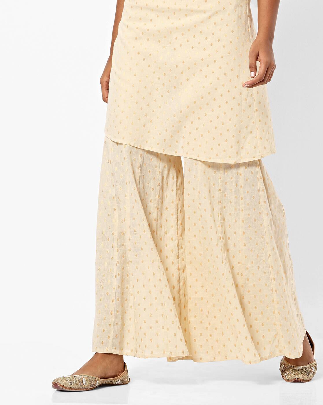 flared sharara pants