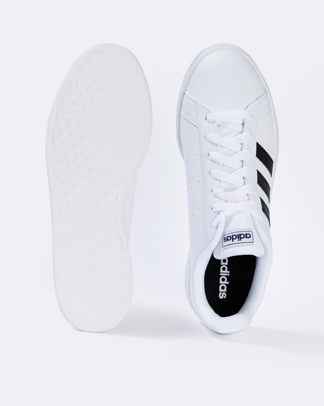 white adidas shoes casual