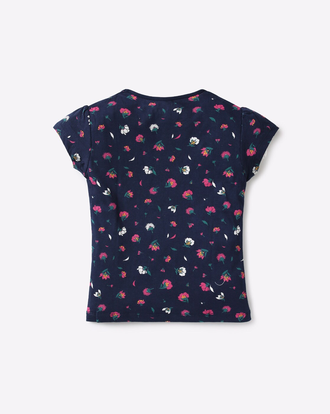 Buy Navy Blue Tshirts for Girls by KG FRENDZ Online