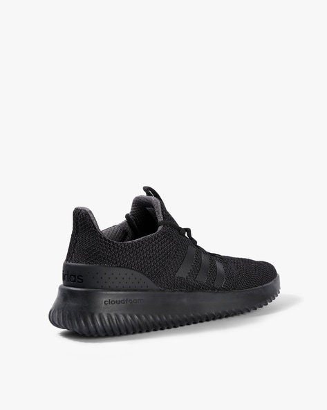 Adidas cloudfoam men black sale