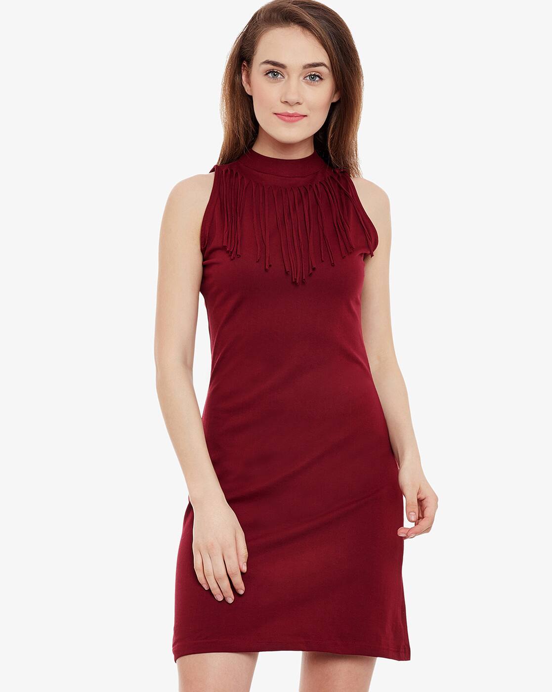 mochi shirred mini dress