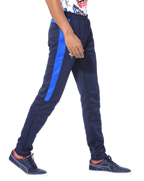 puma t7 track pants blue