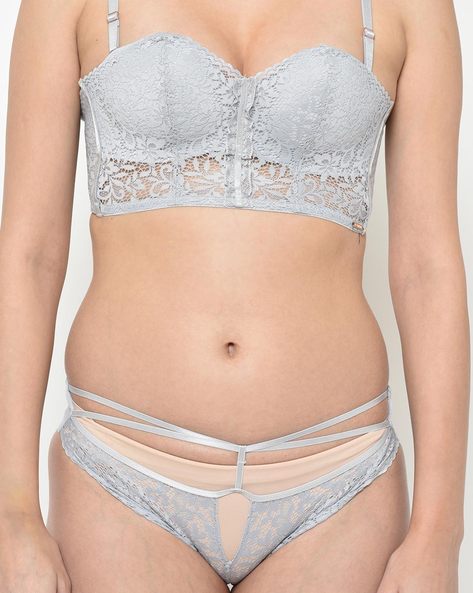 White Lingerie Sets - Buy White Lingerie Sets Online Starting at Just ₹126