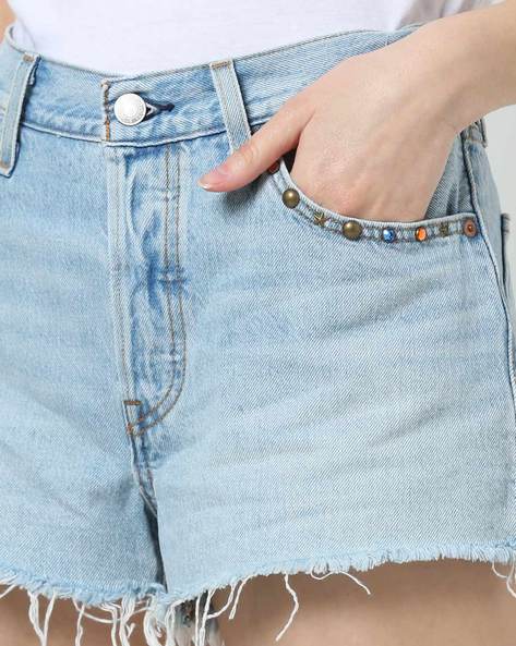 Buy Blue Shorts for Women by LEVIS Online