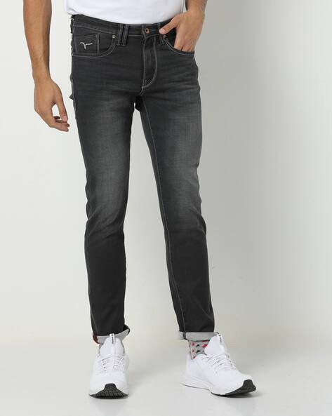 flying machine black jeans