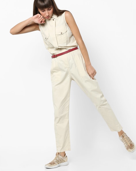 Top more than 89 off white jumpsuit - ceg.edu.vn