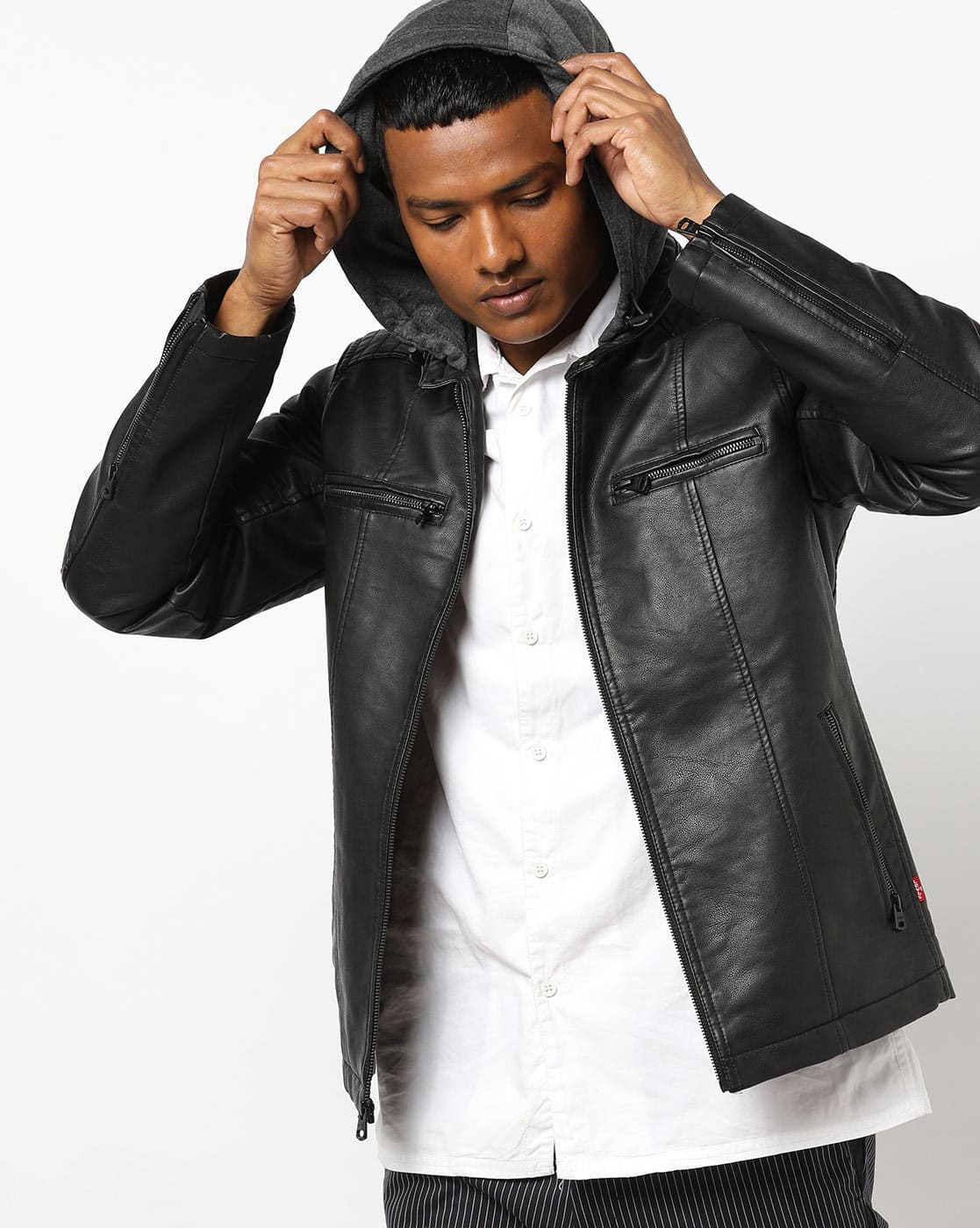 levis leather jacket india