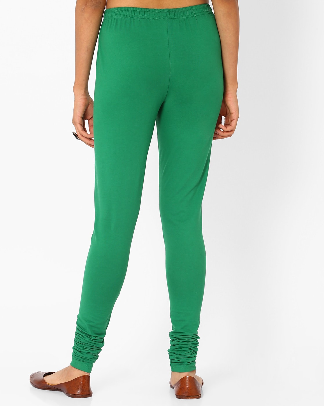 Prisma's Loungewear Capri in Lime Green and Light Blue
