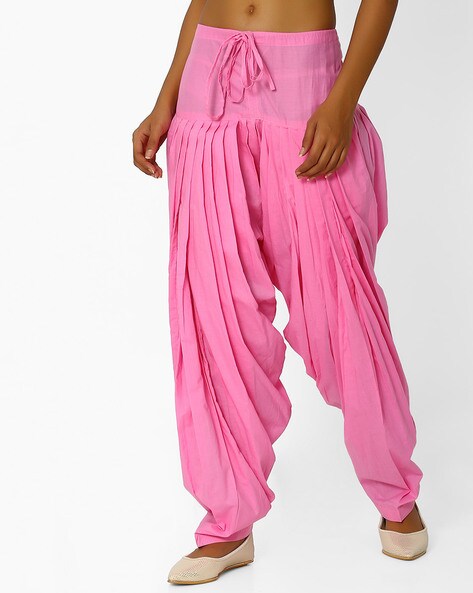Patiala Pants with Knife Pleats Price in India