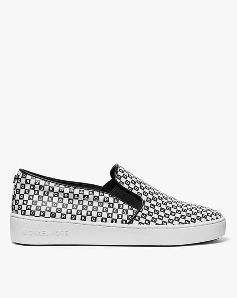 Buy White & Black Casual Shoes for Women by Michael Kors Online 