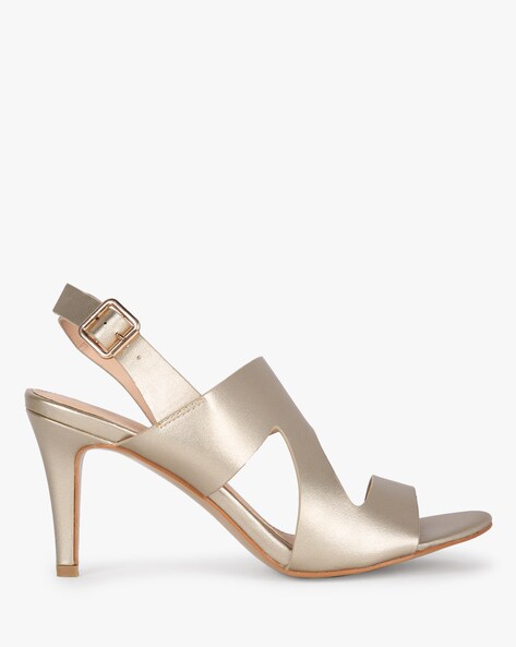 muted gold heels